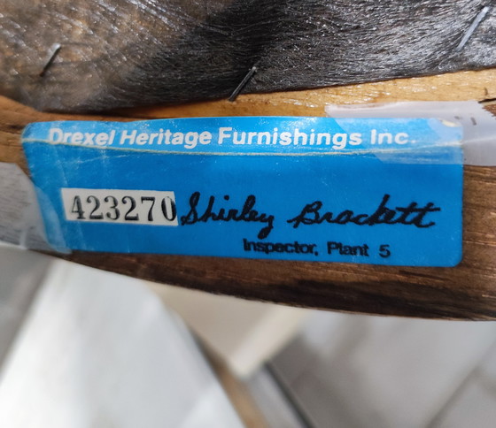 Image 1 of Set di poltrone in mogano Drexel Heritage