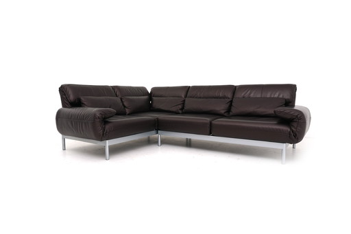 Rolf Benz Plura 380 Relaxsofa Ecksofa Couch Sofa Leder Braun