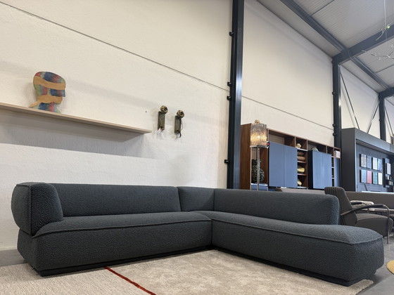 Image 1 of Leolux Loya Corner Sofa Robou fabric Blue