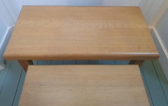 Image 1 of Mimi set di tre tavolini laterali vintage (presumibilmente danesi)