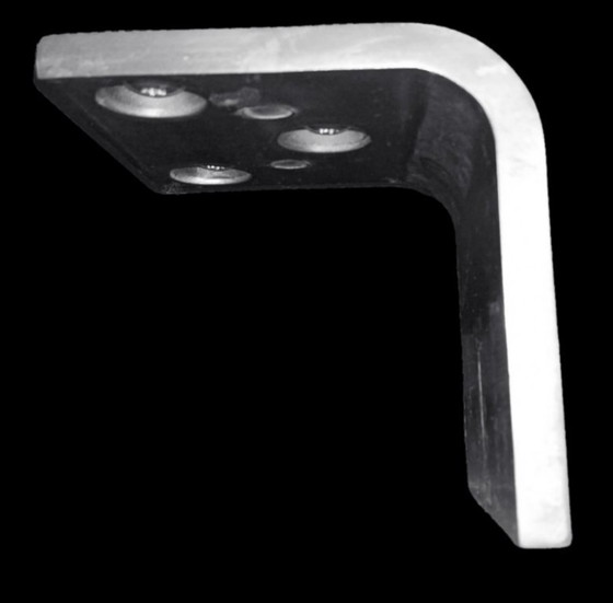 Image 1 of Set da soggiorno (divano + poltrone) in pelle di design – Steiner Paris – base in alluminio – anni '70/'80