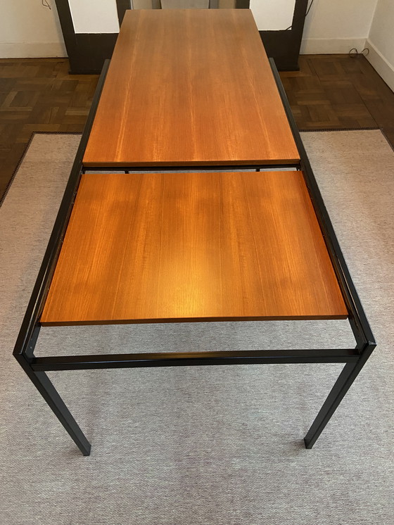 Image 1 of Pastoe TU30 – Teck et acier – Design classique extensible (157–216 cm)