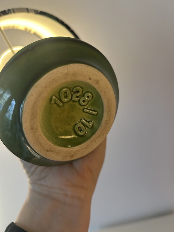 Image 1 of Modern, wireless lamp duo - upcycled from a vintage vase -