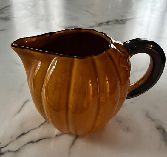 Image 1 of Vintage pumpkin pitcher