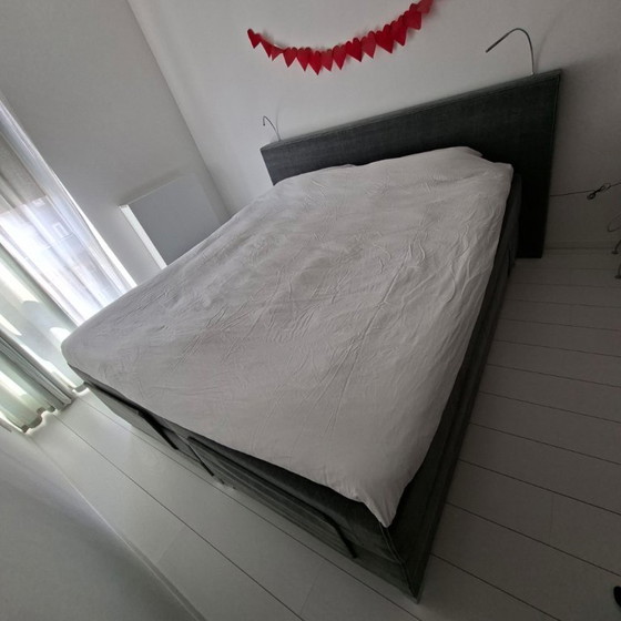 Image 1 of Base de colchón Swiss Sense | Tamaño único 200×220 cm | En perfecto estado + luces