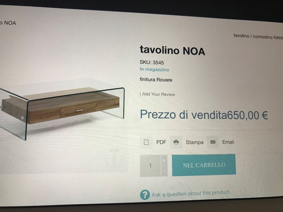 Image 1 of Table basse/meuble TV Tomasucci