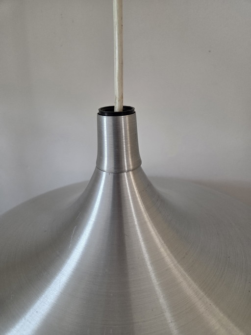 Suspension en aluminium brossé, 1970
