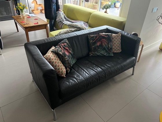 Image 1 of Schwarzes Montis 2-Sitzer-Sofa