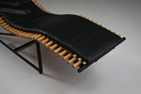 Image 1 of Chaise longue con respaldo alto de Peter Strassl, Alemania, años 70.