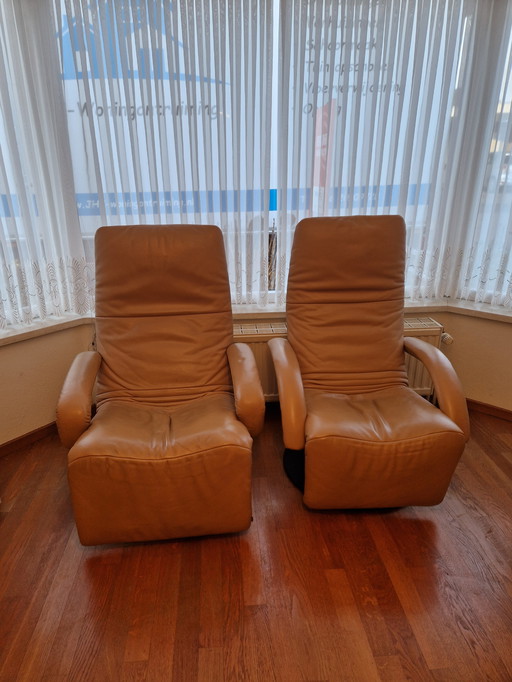 Sillones de yoga JORI Relax – Para él y para ella (M + G) – Cuero – Mono-Move