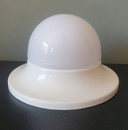 Plafonnier vintage Massive - Design années 80 - Blanc