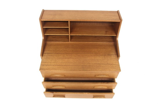Image 1 of Scandinavian teak secretary desk, Sweden, 1950
