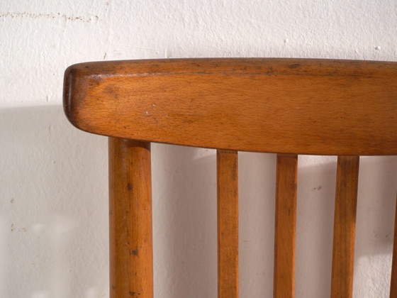 Antique chairs in TON bentwood – Czechoslovakia, circa 1960 #9 – Dining chairs (photo 36 of 40)
