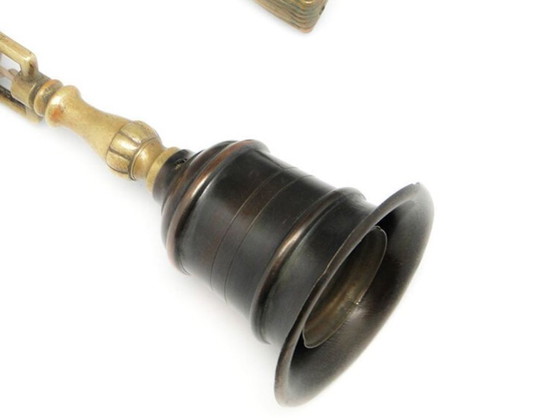 Eclectic Wall Lamp, Poland, 1890s – Wall lights, Brass, Copper (photo 7 of 12)