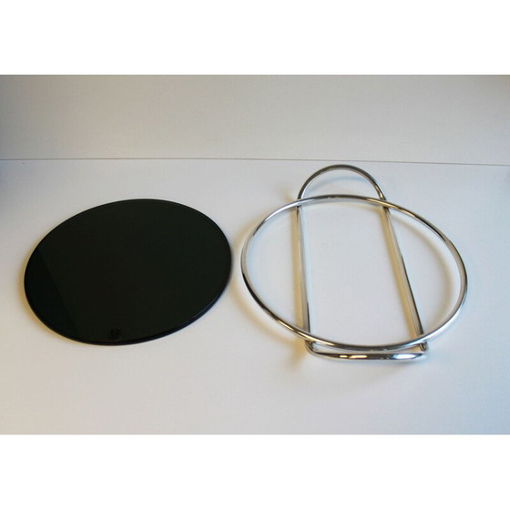 Image 1 of Vintage round tray by Lino Sabbatini Italian 1960s