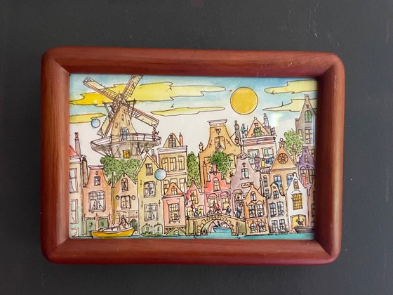 Image 1 of 🎨 Cuadros en miniatura originales pintados a mano