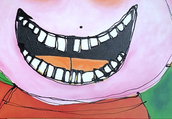 Image 1 of Peinture "Le glacier" #1