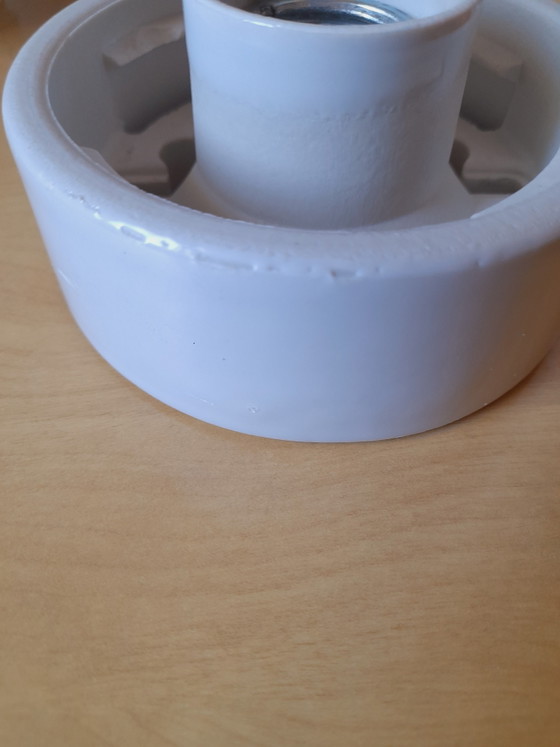 Image 1 of Wandleuchte aus Keramik und Opalglas