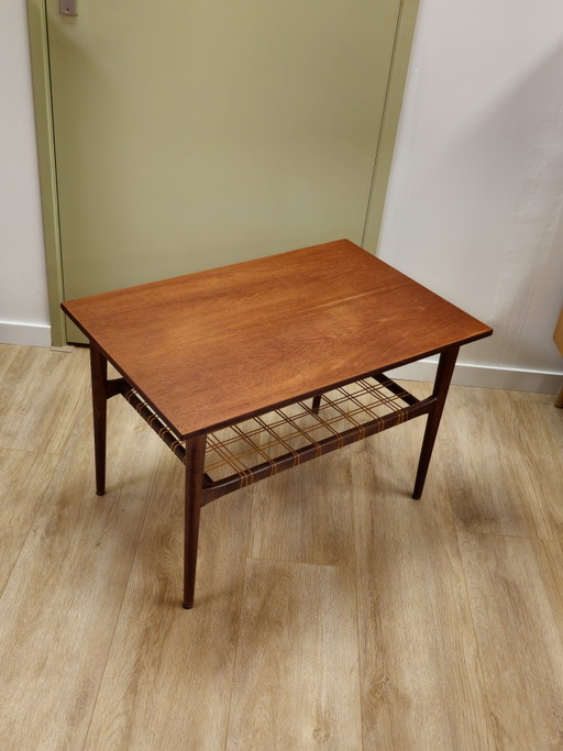 Tavolino da caffè vintage Ilse Möbel in teak