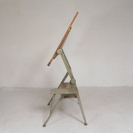 Drawing Board Reply von Wim Rietveld und Friso Kramer für Ahrend De Cirkel, 1959 – Schreibtisch, Wood, Iron (photo 3 of 27)