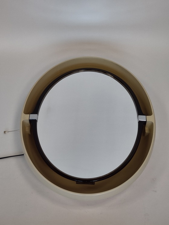 Image 1 of Specchio Space Age con illuminazione Allibert