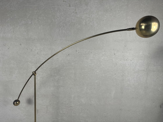 Image 1 of Vintage design vloerlamp / leeslamp - Franz Hustadt