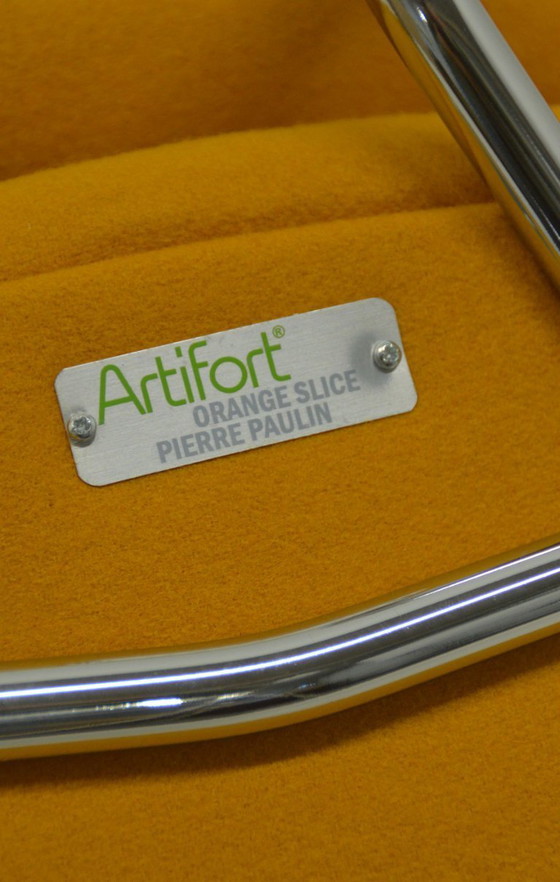 Image 1 of Rodaja de naranja F437 diseñada por Pierre Paulin para Artifort.
