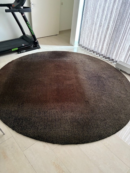 Tapis rond en laine de Carpet Sign