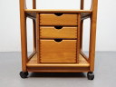 Carrello/mobili audio vintage | Teak massiccio | Dyrlund