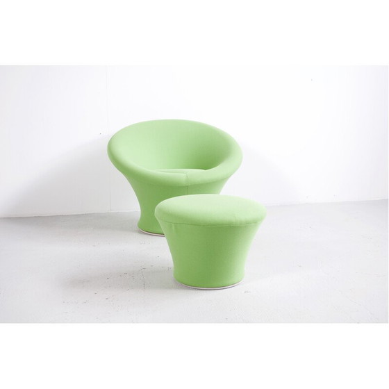 Image 1 of Vintage Mushroom armchair with footrest by Pierre Paulin for Artifort, 1959