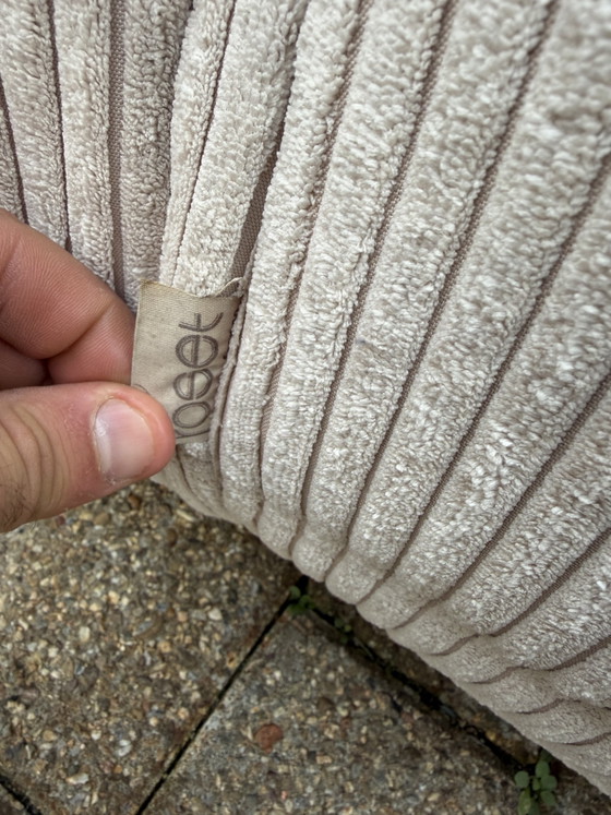 Image 1 of Ligne Roset Togo 3zit, 2zit en hoek in Beige Ribcord (Velours côtelé) 10/10 staat!!