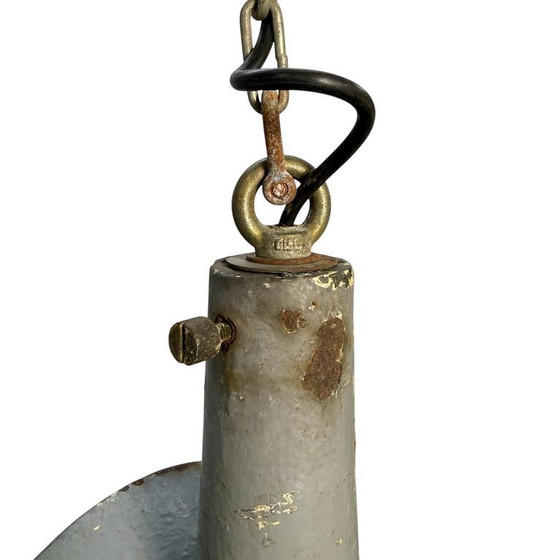 Image 1 of Suspension industrielle vintage n° 2 par Esla avec miroirs