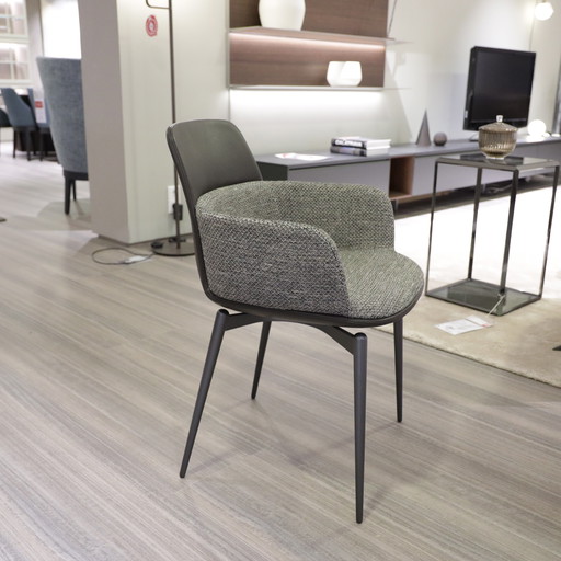 Molteni&C Barbican eetkamerstoelen (set van 4)