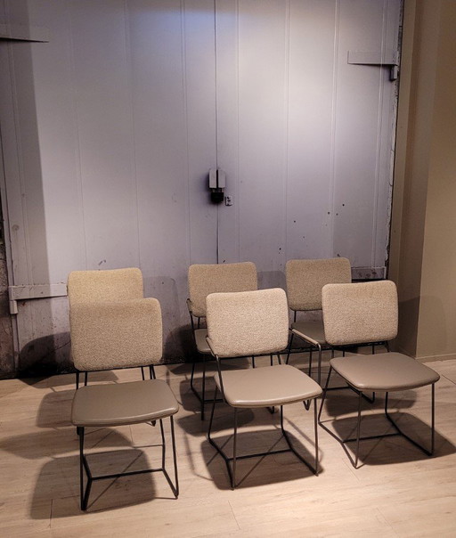 Set di poltrone Kiko S/6 – Bert Plantagie, eetkamerstoelen