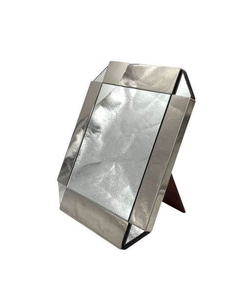 Mid-Century Table Mirror / Vanity, Italy 1970s