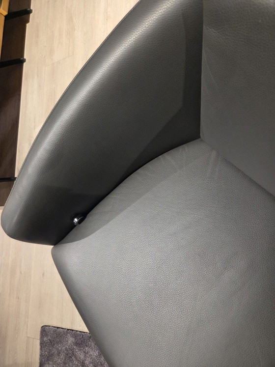 IP Design Relaxfauteuil Boss Grijs – Verstelbare relaxstoel, Leather (photo 4 of 4)