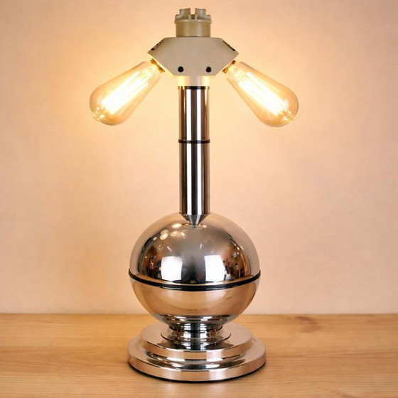 Image 1 of Lampe de table BD Lumica style années 1970, inspirée de l'ère spatiale