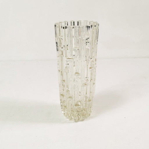 Modernist vase, Labyrinth, Rudolfova Hut, designed by Frantisek Vizner, Czechoslovakia 1960s.