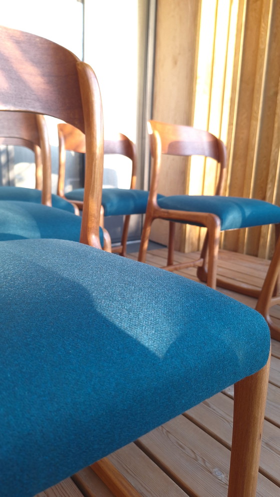 Image 1 of Lot de 6 Chaises Traineau Baumann