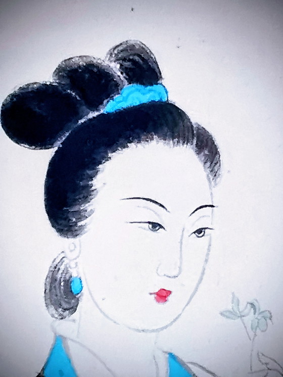 Image 1 of Chang Dai Chien, Schilderij op Zijde/papier-rol