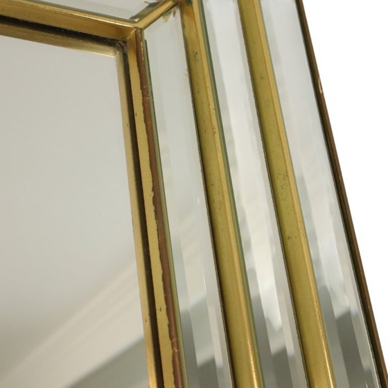Image 1 of Zeldzame Design Spiegel met Console Zilver Goud Deknudt