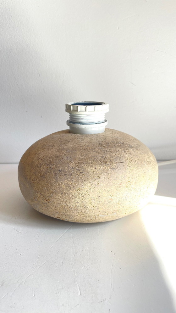 Image 1 of Vintage Natuurstenen Kiezel Lamp