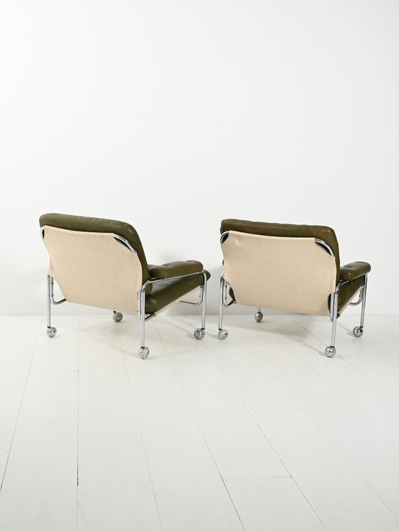 Image 1 of Coppia di poltrone “Lovisa” di Pethrus Lindlöf, anni ’70