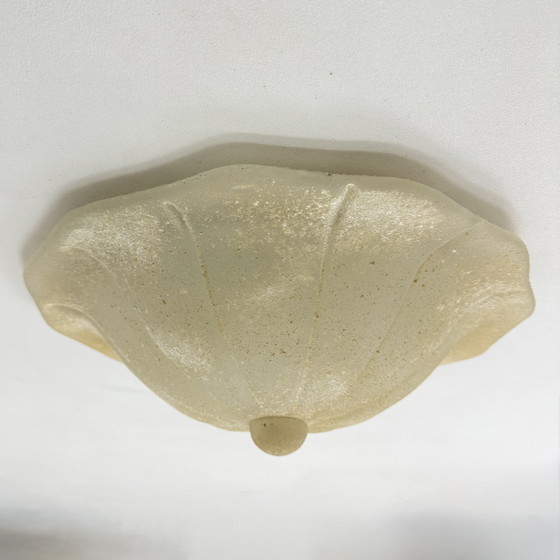 Image 1 of Lámpara de techo italiana de cristal de Murano de mediados de siglo, década de 1970