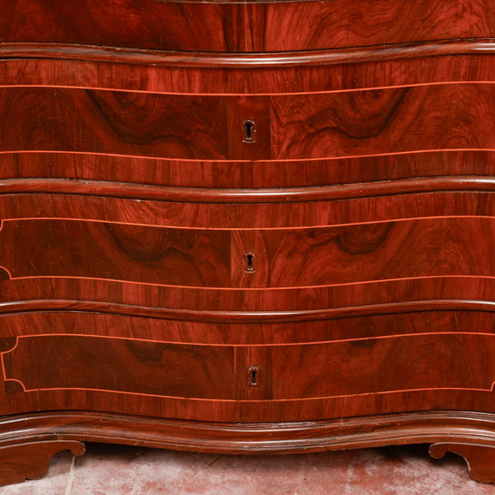 Early 19th Century Secretaire with Hidden Compartments – Desk, Wood, Klassiek (photo 20 of 26)