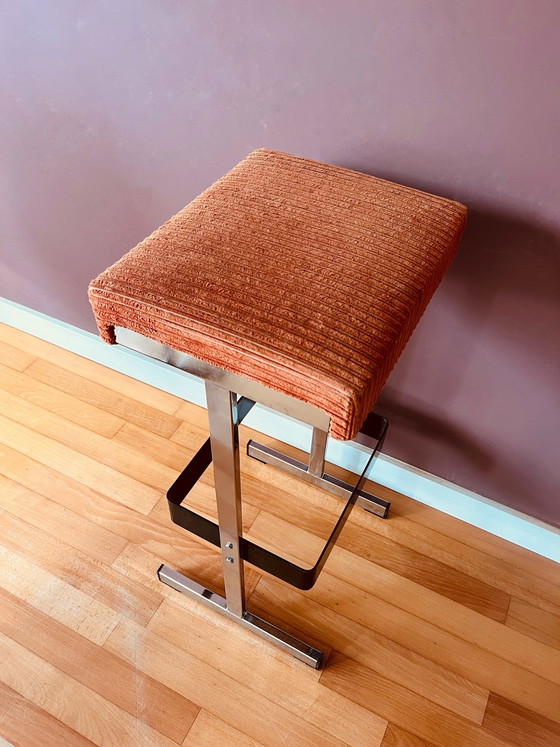 Image 1 of Ensemble de tabourets design années 70