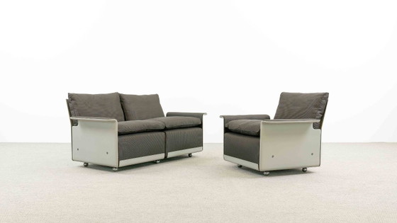 Vitsoe Bankstel van Dieter Rams, Model 620, Fauteuil+Bank – Textile (photo 7 of 45)