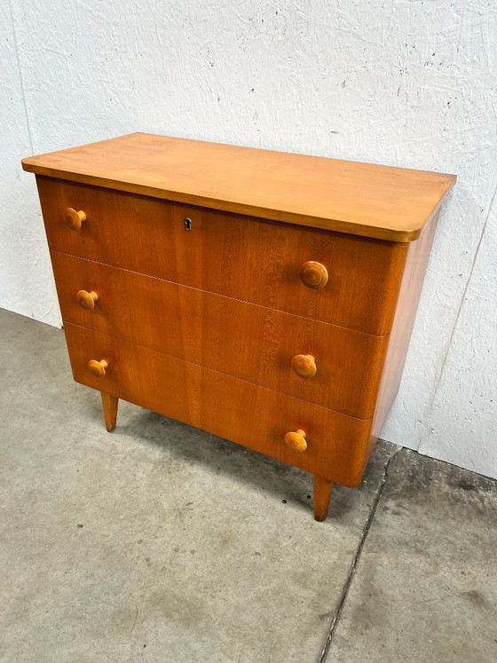 Image 1 of Cassettiera svedese vintage, anni '60, in teak.