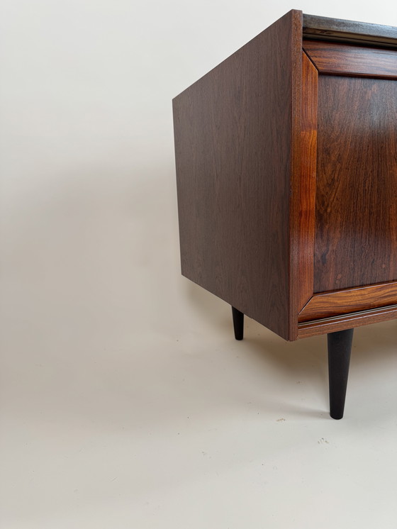 Image 1 of Rosewood Sliding Door Cabinet by Faarup Møbelfabrik – Refined Danish Elegance