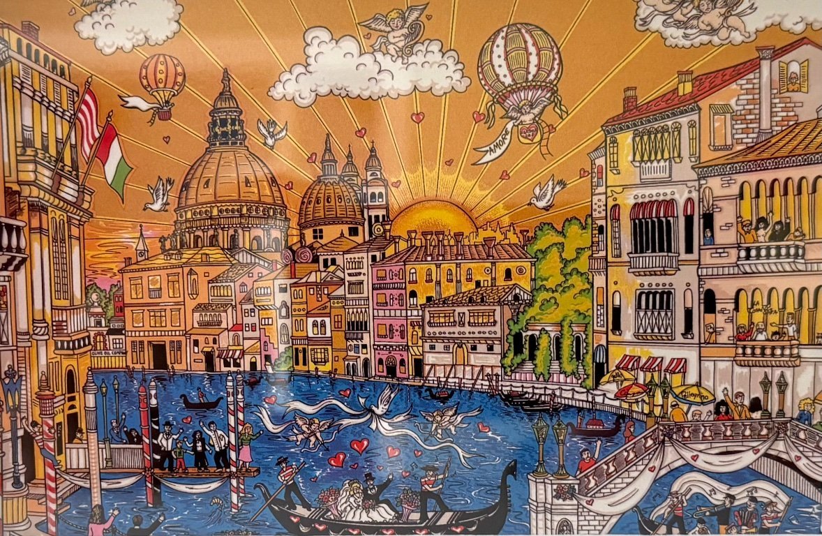 絵画+タペストリー LITHOGRAPHIES  PARIS  VISION  NOVELLE Visions Of Paris (from Chagall Lithographie II) (M. 287